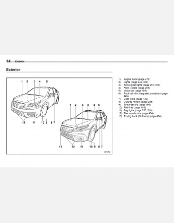 subaru legacy 2020 owners manual